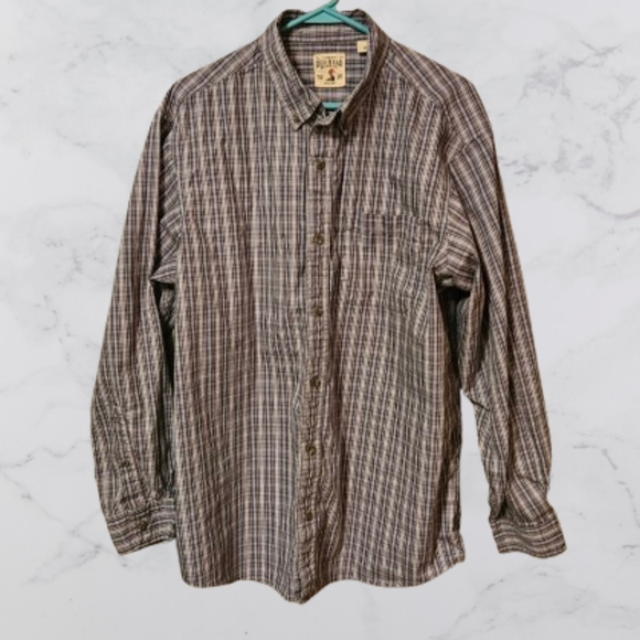 Red Head Brand Co. XL mens button down long sleeve casual dress shirt - Picture 1 of 7